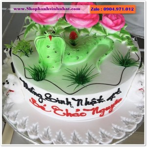 Bánh Sinh Nhật Con Rắn Tuổi Tỵ - R14
